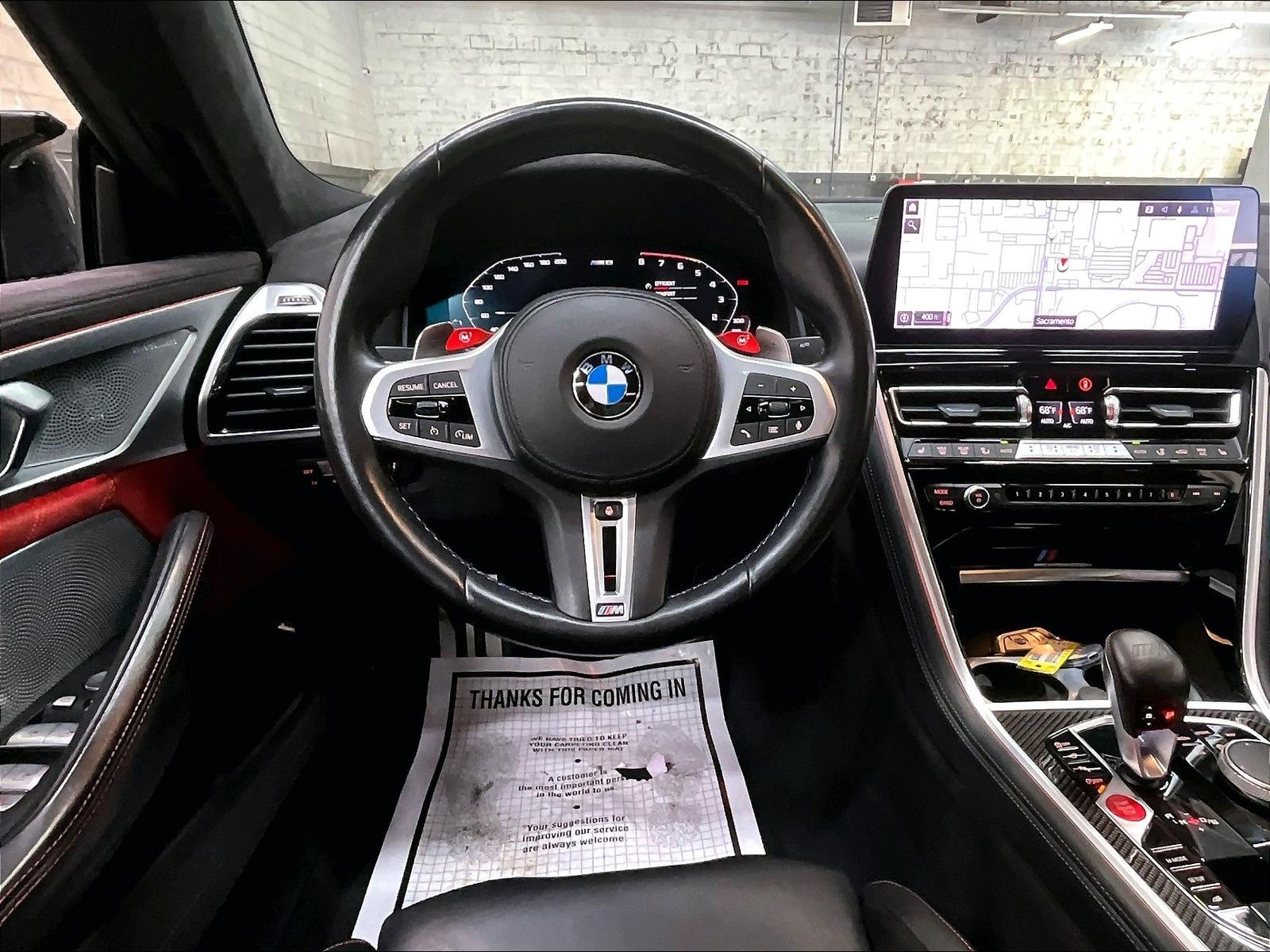 2024 BMW M8 Competition — interior